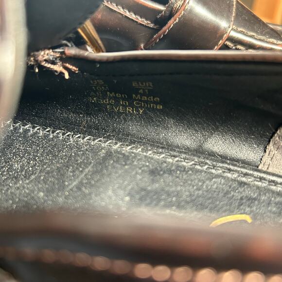 Circus By Sam Edelman Everly Chunky Platform Loafers Brown Leather Size 10 - Picture 8 of 13